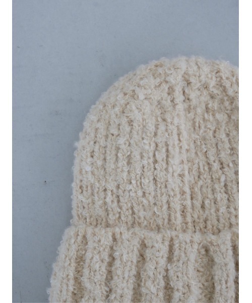 TRUNC(トランクエイティーエイト)の「Soft Knit Beanie(ニットキャップ/ビーニー・レディース・ブラック/ベージュ/グレー・FREE)」の16枚目の写真