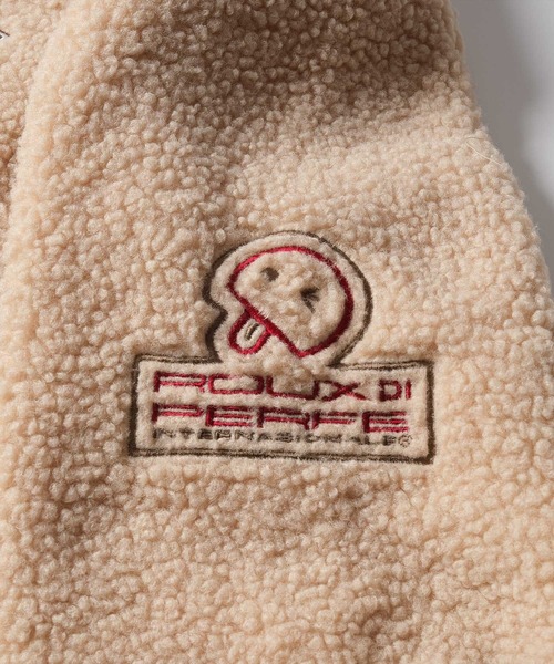 セール】[ROUXDI PERFE ルゥディパフィー]日本製ボアハーフジップ
