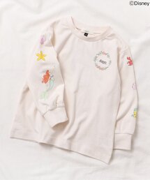 Disney（ディズニー）の「ディズニーキャラクター/プリンセス 袖モチーフTシャツ（Tシャツ/カットソー・キッズ）」