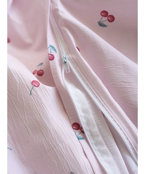 gelato pique Sleep（ジェラートピケスリープ）の「【Sleep】バリエーションプリント2点セット（シングル）（寝具・レディース・ブルー/アイボリー/ピンク・SMALL）」の19枚目の写真