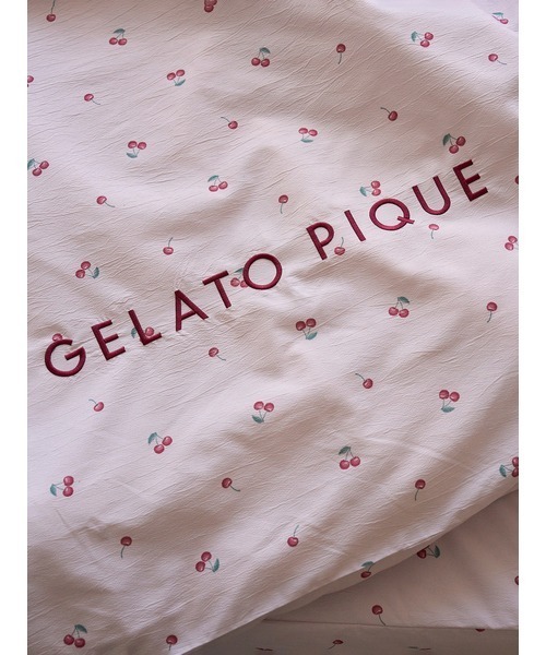 gelato pique Sleep（ジェラートピケスリープ）の「【Sleep】バリエーションプリント2点セット（シングル）（寝具・レディース・ブルー/アイボリー/ピンク・SMALL）」の21枚目の写真