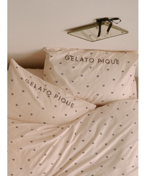 gelato pique Sleep（ジェラートピケスリープ）の「【Sleep】バリエーションプリント2点セット（シングル）（寝具・レディース・ブルー/アイボリー/ピンク・SMALL）」の13枚目の写真