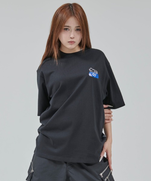 tシャツ 「OY/オーワイ」 ODOLLY TAPE TEE/オードリーテープティーシャツ レディース メンズ OY/オーワイ』 ODOLLY TAPE TEE/オードリーテープティーシャツ