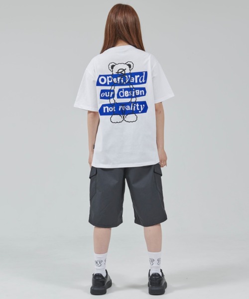 OY（オーワイ）の「『OY/オーワイ』 ODOLLY TAPE TEE/オードリーテープティーシャツ（Tシャツ/カットソー・レディース・ホワイト/ブラック・XL/M）」の22枚目の写真