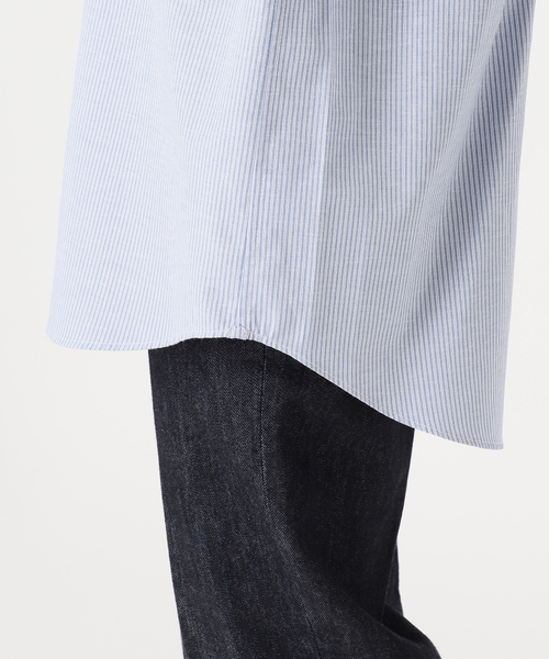 Simplicite（サンプリシテ）の「ポプリンワイドスリーブメッセージシャツ（シャツ/ブラウス・レディース・スカイブルー/ピンク/ホワイト・FREE）」の15枚目の写真