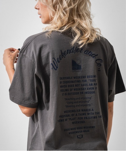 RIPNDIP オアシス Tシャツ コラボ企画】OSxWEEKEND(ER) TEE/オフショア×ウィークエンダー