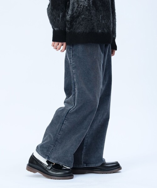 BEAMS HEART（ビームスハート）の「【2色展開】フェード コットン コーデュロイ パンツ（その他パンツ・メンズ・ネイビー/ブラック・LARGE/SMALL/MEDIUM）」の3枚目の写真