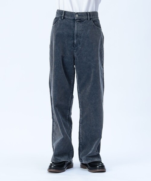 BEAMS HEART（ビームスハート）の「【2色展開】フェード コットン コーデュロイ パンツ（その他パンツ・メンズ・ネイビー/ブラック・LARGE/SMALL/MEDIUM）」の4枚目の写真