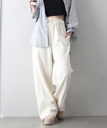 サイドレーススウェットパンツ