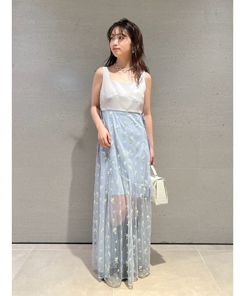 【専用】　LILY BROWN　キャンディーストック　ビーズ刺繍ワンピース LILY BROWN｜[L.B CANDY STOCK]ビーズ刺繍チュールワンピース