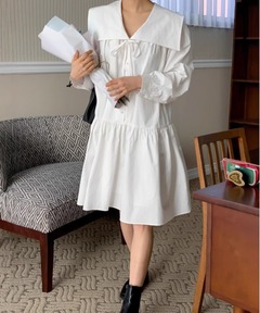 新品タグ付き⭐︎即完売品⭐︎ラルフローレン⭐︎パネルド コットン シャツドレス コットン ブロードクロス パネルド シャツドレス（シャツワンピース