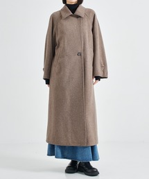 STUDIOUS | 【STUDIOUS/ステュディオス】Stand Collar Wool Coat/スタンドカラーウールコート(その他アウター)