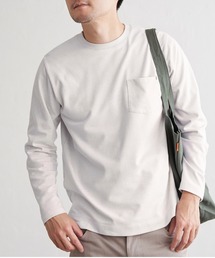 ikka | ライトダンボールWフェイスロンT(Tシャツ/カットソー)