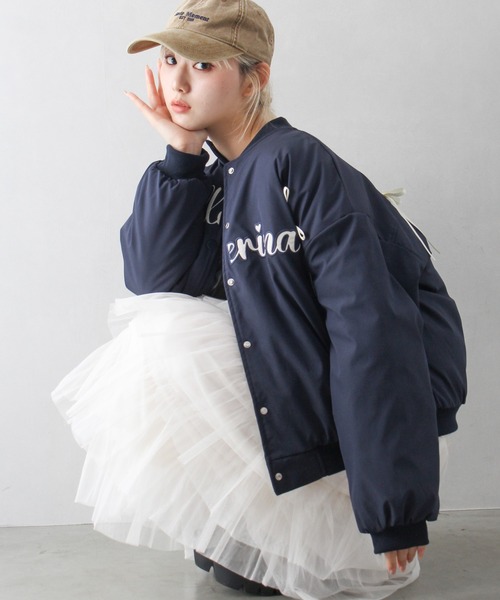 SpRay(スプレイ)の「ラメチュール段々フリルロングスカート(スカート・レディース・ライトグレー/ブラック/アイボリー/チャコールグレー・FREE)」の22枚目の写真