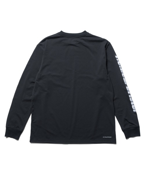 BLURRED LOGO L/S TEAM POCKET TEE（Tシャツ/カットソー）｜F.C.Real
