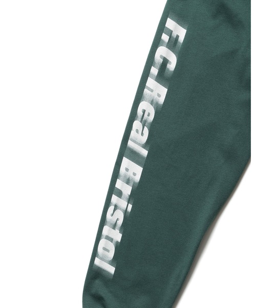 BLURRED LOGO L/S TEAM POCKET TEE（Tシャツ/カットソー）｜F.C.