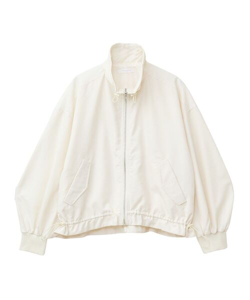 Green　Parks（グリーンパークス）の「撥水加工　スタンドドロストブルゾン（ブルゾン・レディース・アイボリー/カーキ/イエロー・FREE）」の16枚目の写真