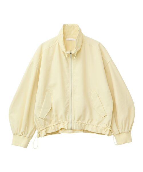 Green　Parks（グリーンパークス）の「撥水加工　スタンドドロストブルゾン（ブルゾン・レディース・アイボリー/カーキ/イエロー・FREE）」の17枚目の写真