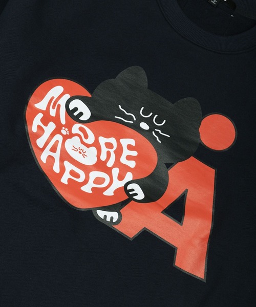 ALAND（エーランド）の「【UNISEX】Romane×ALAND／MOGRYプルオーバー（裏起毛）（スウェット・レディース・グレー/ネイビー・LARGE/MEDIUM）」の4枚目の写真