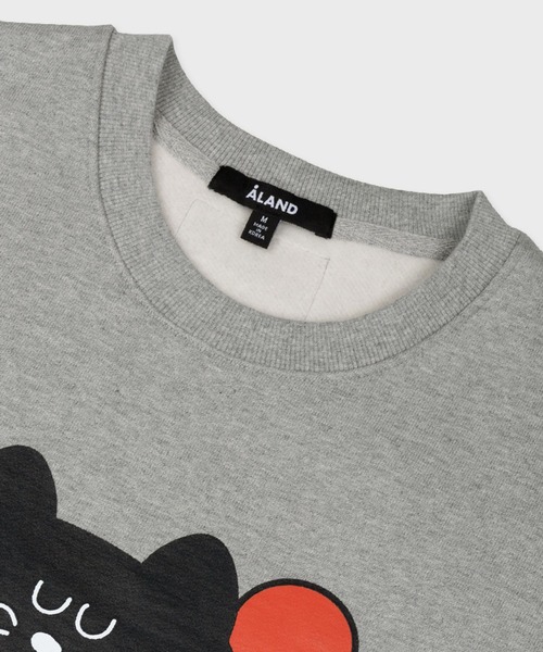 ALAND（エーランド）の「【UNISEX】Romane×ALAND／MOGRYプルオーバー（裏起毛）（スウェット・レディース・グレー/ネイビー・LARGE/MEDIUM）」の12枚目の写真