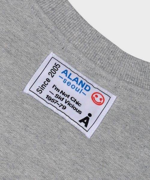 ALAND（エーランド）の「【UNISEX】Romane×ALAND／MOGRYプルオーバー（裏起毛）（スウェット・レディース・グレー/ネイビー・LARGE/MEDIUM）」の13枚目の写真