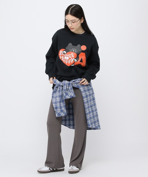 ALAND（エーランド）の「【UNISEX】Romane×ALAND／MOGRYプルオーバー（裏起毛）（スウェット・レディース・グレー/ネイビー・LARGE/MEDIUM）」の21枚目の写真