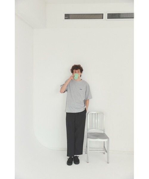 THOUSAND MILE（サウザンドマイル）の「【UNISEX】SHORT SLEEVE TEE/ショートスリーブTシャツ（Tシャツ/カットソー・メンズ・ホワイト/グリーン/ネイビー/オレンジ/ブラック/グレー/サックスブルー・SMALL/MEDIUM/LARGE/X-LARGE）」の3枚目の写真