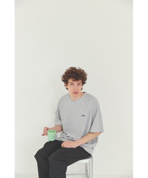 THOUSAND MILE（サウザンドマイル）の「【UNISEX】SHORT SLEEVE TEE/ショートスリーブTシャツ（Tシャツ/カットソー・メンズ・ホワイト/グリーン/ネイビー/オレンジ/ブラック/グレー/サックスブルー・SMALL/MEDIUM/LARGE/X-LARGE）」の8枚目の写真