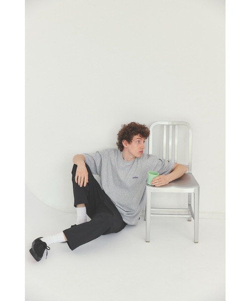 THOUSAND MILE（サウザンドマイル）の「【UNISEX】SHORT SLEEVE TEE/ショートスリーブTシャツ（Tシャツ/カットソー・メンズ・ホワイト/グリーン/ネイビー/オレンジ/ブラック/グレー/サックスブルー・SMALL/MEDIUM/LARGE/X-LARGE）」の10枚目の写真