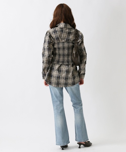 FOREVER 21（フォーエバー トゥエンティーワン）の「【2025SS】ビスチェセットシャツ（シャツ/ブラウス・レディース・レッド/ネイビー・FREE）」の21枚目の写真