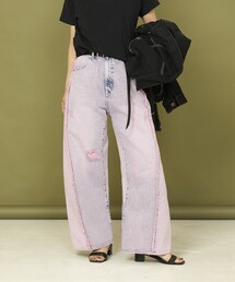 お値下げ❤YENN❤淡いピンクデニム❤38 デニムパンツ（ピンク/桃色系）ファッション通販 - ZOZOTOWN