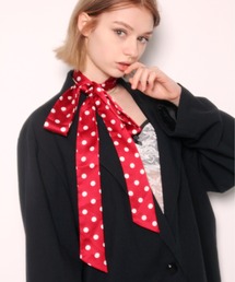 IMARI（イマリ）の「【 IMARI / イマリ 】 ドット スカーフ チョーカー（ネックレス）」