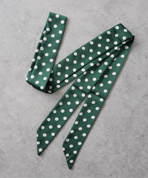 超希少 ANNIAKIKI スカーフ　チョーカー 25SS】AKIKOAOKI アキコアオキ / laced neck / チョーカー