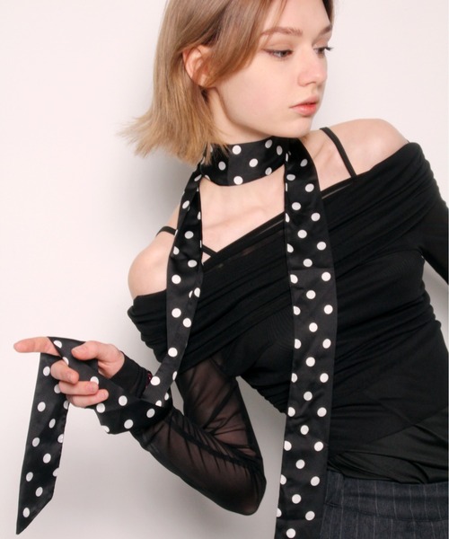 ꓸENDRECHERIꓸ　ENDRECHERI　 △スカーフ ロッカーズ マフラー カフェレーサー スカーフ ストール