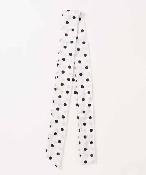 IMARI（イマリ）の「【 IMARI / イマリ 】 ドット スカーフ チョーカー（ネックレス・レディース・ブラック/ホワイト/レッド/グリーン・FREE）」の16枚目の写真