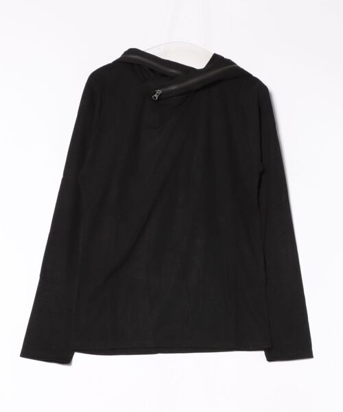 Mag.(マグ)の「【Growth by Grail】ZIPデザインプルパーカー(パーカー・メンズ・ブラック/ホワイト/グレー・LARGE/MEDIUM)」の2枚目の写真