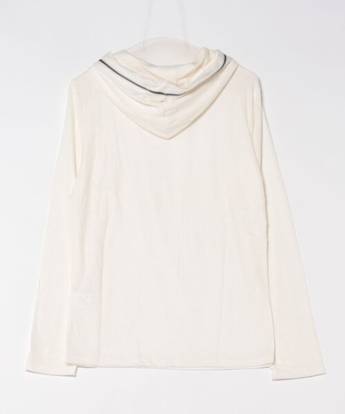 Mag.(マグ)の「【Growth by Grail】ZIPデザインプルパーカー(パーカー・メンズ・ブラック/ホワイト/グレー・LARGE/MEDIUM)」の4枚目の写真