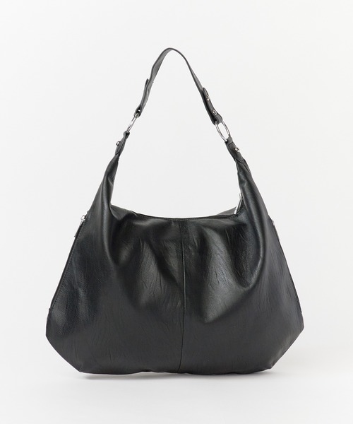 ROOPTOKYO（ループトウキョウ）の「ミニショルダーバッグ付きフェイクレザーハンドバッグ 大容量（ショルダーバッグ・メンズ・ブラウン/ブラック/アイボリー・FREE）」の19枚目の写真