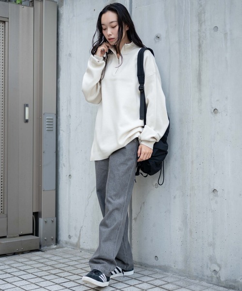 WEGO（ウィゴー）の「WEGO/デニムイージーストレートパンツ（デニムパンツ・メンズ・グレー/インディゴブルー/ライトインディゴブルー/ブラック/スカイブルー・LARGE/MEDIUM/SMALL）」の21枚目の写真