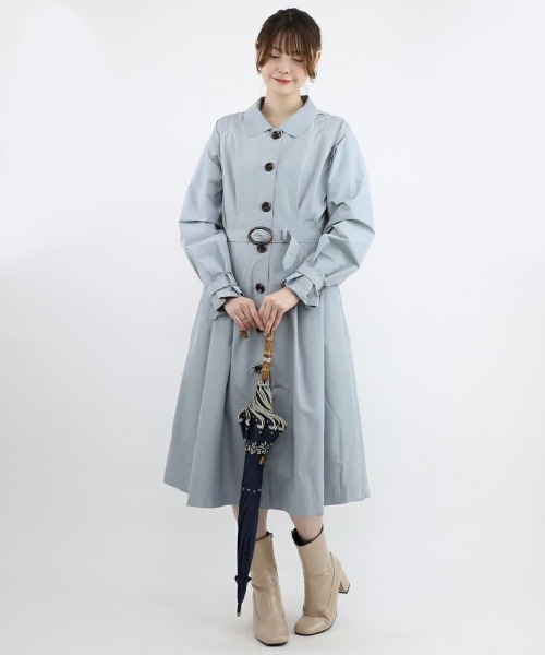 F i.n.t（フィント）の「【晴雨兼用】スクエアトゥレインブーツ/F&A/fint　フィント（レインシューズ・レディース・ブラウン/アイボリー/ブラック・L/M/S）」の13枚目の写真