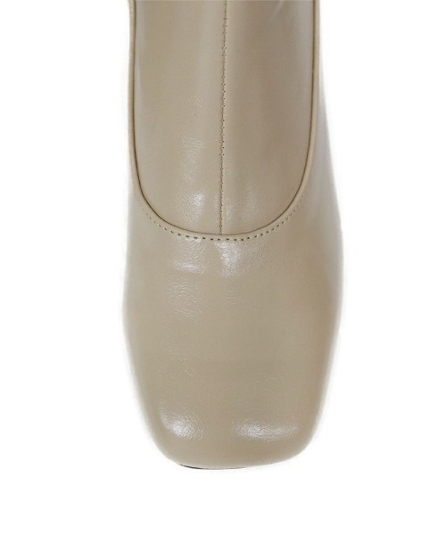 F i.n.t（フィント）の「【晴雨兼用】スクエアトゥレインブーツ/F&A/fint　フィント（レインシューズ・レディース・ブラウン/アイボリー/ブラック・L/M/S）」の20枚目の写真