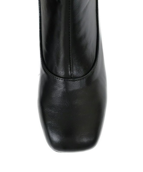 F i.n.t（フィント）の「【晴雨兼用】スクエアトゥレインブーツ/F&A/fint　フィント（レインシューズ・レディース・ブラウン/アイボリー/ブラック・L/M/S）」の22枚目の写真