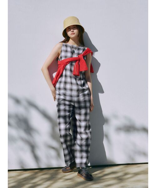 LAGUNAMOON（ラグナムーン）の「ハンドウォッシャブルバケットハット（ハット・レディース・ベージュ/ブラウン・FREE）」の5枚目の写真