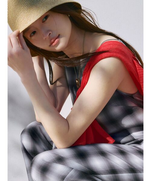 LAGUNAMOON（ラグナムーン）の「ハンドウォッシャブルバケットハット（ハット・レディース・ベージュ/ブラウン・FREE）」の6枚目の写真