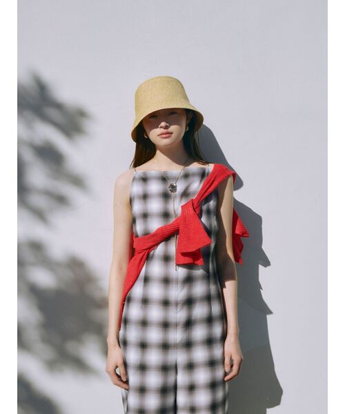 LAGUNAMOON（ラグナムーン）の「ハンドウォッシャブルバケットハット（ハット・レディース・ベージュ/ブラウン・FREE）」の7枚目の写真