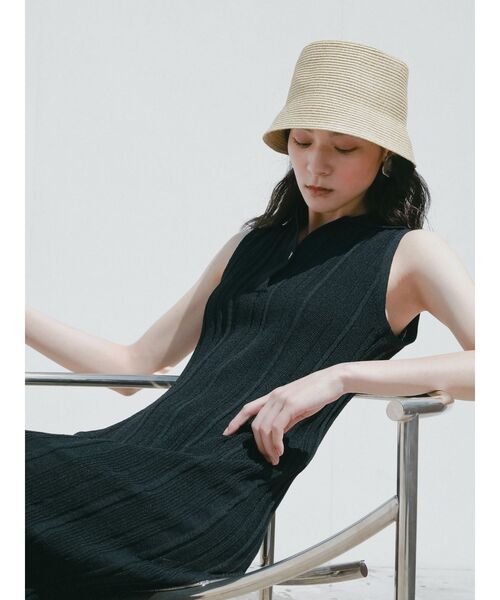 LAGUNAMOON（ラグナムーン）の「ハンドウォッシャブルバケットハット（ハット・レディース・ベージュ/ブラウン・FREE）」の9枚目の写真