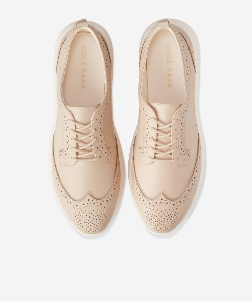 COLE HAAN(コールハーン)の「ゼログランド メリット ウィングチップ オックスフォード womens(その他シューズ・レディース・ベージュ・5.5/6/6.5/7/7.5)」の6枚目の写真