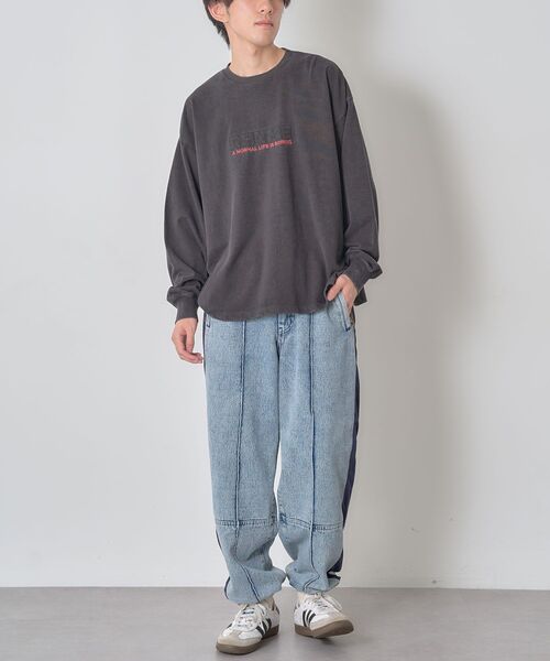 CRAFT STANDARD BOUTIQUE（クラフトスタンダードブティック）の「ヴィンテージロンTEE-B（Tシャツ/カットソー・レディース・ブラック/オフホワイト・S/M/L）」の12枚目の写真