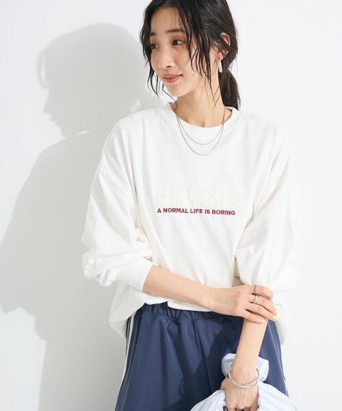 CRAFT STANDARD BOUTIQUE（クラフトスタンダードブティック）の「ヴィンテージロンTEE-B（Tシャツ/カットソー・レディース・ブラック/オフホワイト・S/M/L）」の15枚目の写真