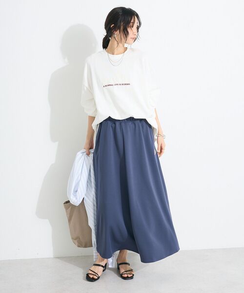 CRAFT STANDARD BOUTIQUE（クラフトスタンダードブティック）の「ヴィンテージロンTEE-B（Tシャツ/カットソー・レディース・ブラック/オフホワイト・S/M/L）」の18枚目の写真